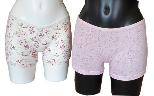 6 Stück Damen Boxershorts Unterwäsche Unterhosen Sport Baumwolle 5001