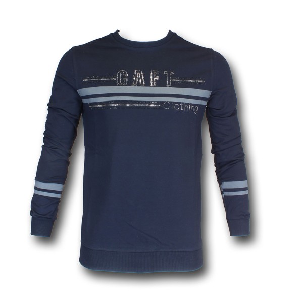 Herren Sweatshirts Sweater Langarmshirt Pullover Rundhals-Ausschnitt 40290