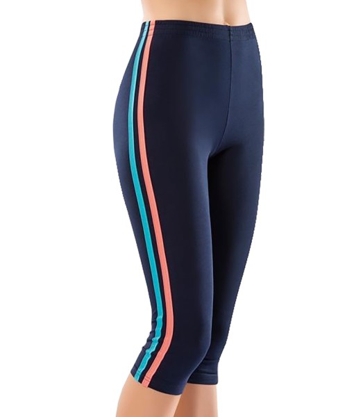 Damen Capri Leggings Sport-Jogginghose Stretch Push Up Sporthose Tayt 534