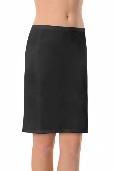 2x Damen Unterrock, Unterkleid mit Gummizug, kurzem Schnitt, Lingerie-Jupon 2904