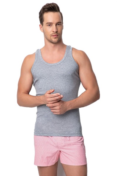 4x Stück Unterhemd Feinripp Herren Tanktop Achselhemden 100% Baumwolle 2023/1010