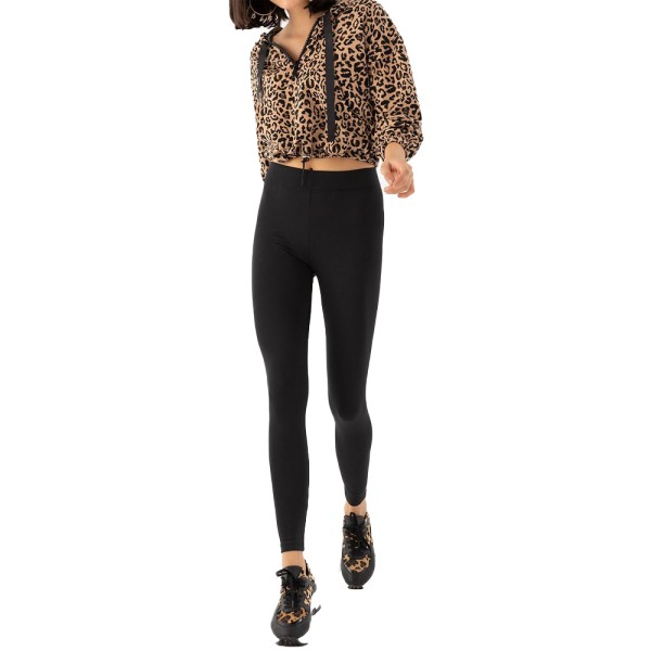 Damen Leggings Fitness Trainingshose Sporthose Tight Mittelhohe Bund 22131