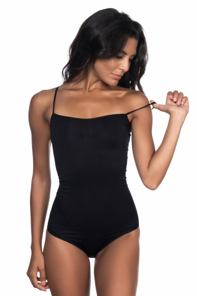 Damen Figurformender BH Body, ohne Bügel Miederbody Bodysuit spaghettiträger1923