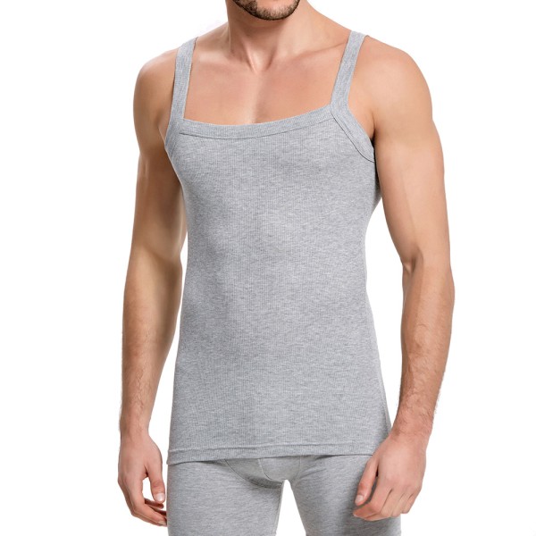 Herren Shirt TankTop Unterhemd Unterwäsche Ärmellos 100% Baumwolle 1142