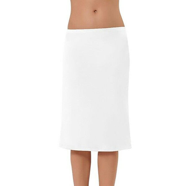 Damen Unterrock mit Gummizug Underskirt Jupon Lang Lingerie 2901