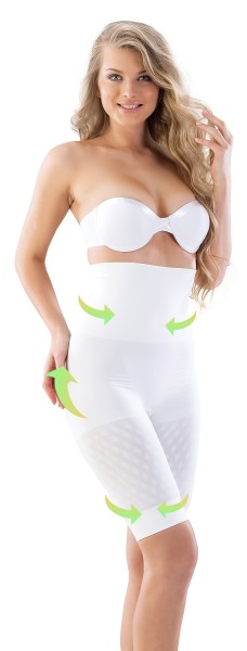 Damen Shapewear Doppelt verstärk am Bauch Mieder PushUp Korsett Langbein 2015