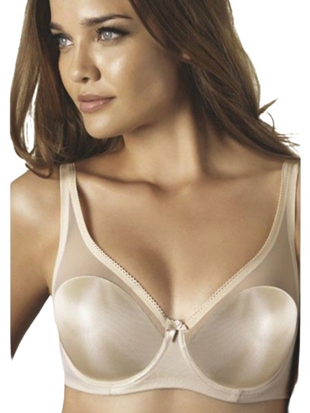 Damen Lovely Push UP BH Blickdichter Bügel BH Cup C Büstenhalter 3592