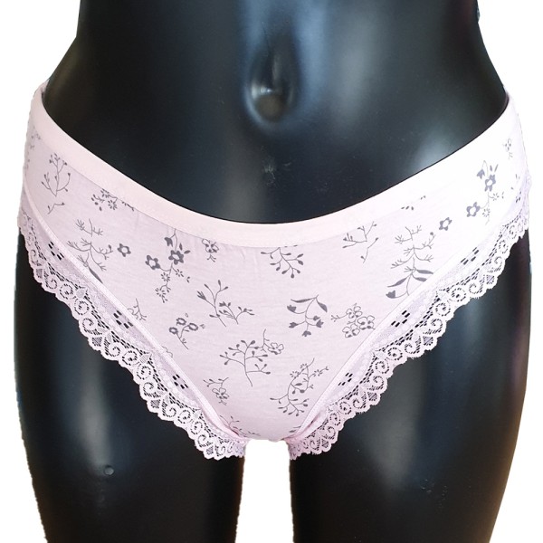 6 Stück Damenslips Unterhosen Pantys 90% Baumwolle Verschidene Farben5006