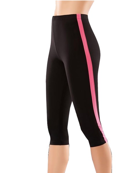 Damen Capri Leggings Sport-Jogginghose Stretch Push Up Sporthose Tayt 535