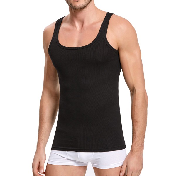 6 Stück Herren Shirt TankTop Unterhemd Unterwäsche Ärmellos 100% Baumwolle 1130