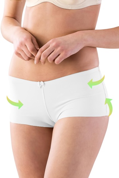 Damen Seamless Boxershort Sport Funktionswäsche Unterhose Korsett Hipster 2812